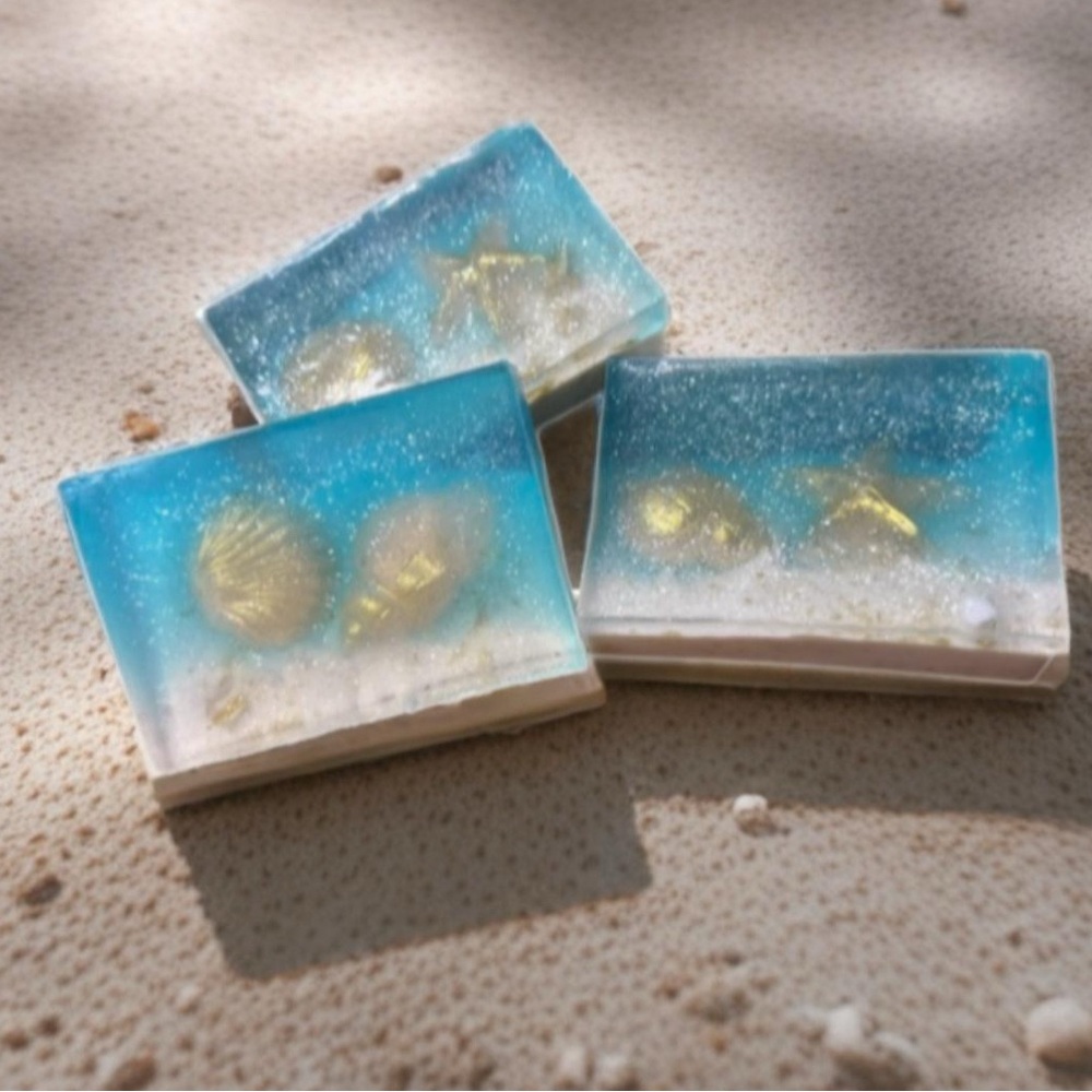 Ocean-Themed Artisan Soaps